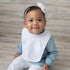 Neat Solutions 20 Pack 2-Ply Knit Terry Feeder Bibs in White
