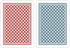 2 Decks of Waterproof 100% Plastic Playing Cards - Poker Size with Large Jumbo Index