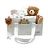Perfectly Paired Baby Diaper Caddy, Pacifier Clip and Teether-Storage for Newborn Essentials, Portable Diaper