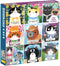Abrams 500 Piece Family Puzzle, Bookish Cats, Multicolor