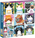 Abrams 500 Piece Family Puzzle, Bookish Cats, Multicolor
