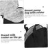 Insulated Breast Pump Cooler Bag with Shoulder Strap Small Portable Breastmilk Storage Bag for Nursing Moms Travel