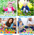 60 Pcs Hatching Dinosaur Eggs Party Favors for Kids, Grow in Water Dino Eggs with Toys Inside