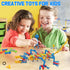 170 Pcs STEM Building Toys for Kids Ages 4-9 - Educational Construction Kit for Creative Games, Birthday Gifts