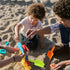 Heavy Duty Plastic Beach Shovel Toys for Kids, 4 Pack Outdoor Digging Sandbox Toys Sets for Toddlers