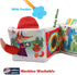 Tummy 0-3-6-12 bebe mondo High Contrast Baby Toys for Newborn, Black and White Time Mirror Toy Baby Books for Babies