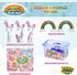 Set 8 Playset 3 4 5 6 7 8 YoYa Toys Unicorn Playmat - Pretend Play for Kids - PCS Unicorns and Rainbows Figures