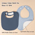 Muslin Baby Drool Bibs 10-Pack, Soft Square Adjustable Bandana Bibs for Unisex Newborn Baby Girls & Boys