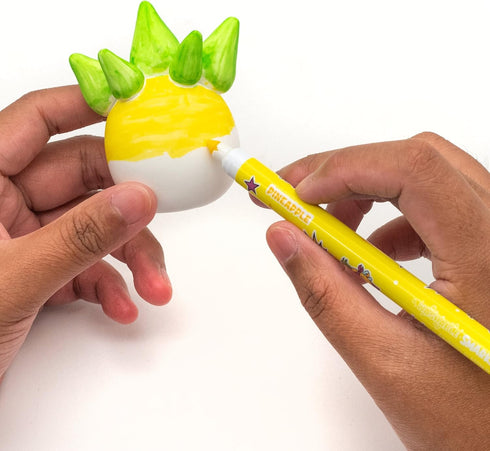 Air Dough: Multicolor, Ultra Light, Non-Toxic Modeling Clay in Resealable Bag with Sculpting Tool & Paint