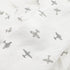 100% 2 Pack Set 2 Little Unicorn Certified Natural Organic Cotton Muslin Swaddle Blanket | Giftable of swaddles (Pewter