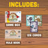Camping with Sasquatch by Big Discoveries - A 128-Count Family Card Game with a Roar! Fun for Kids, Teens, Adults