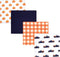 Hudson Baby Unisex Baby Cotton Flannel Receiving Blankets, Pumpkin, One Size