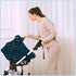 Car Seat Covers Canopy Cover - Multi-use Breathable Cover for Carseat, Breastfeeding, Shower Gifts (Dark Blue Dinosaur)