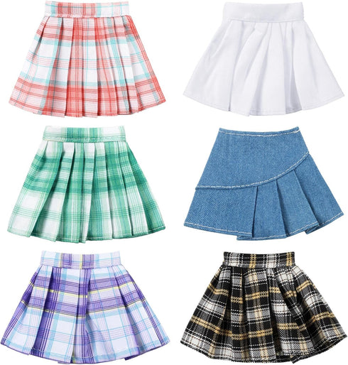 Bencailor 6 Pcs Doll Clothes for 11. 8 Inch Doll Dress Summer