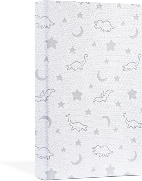 Pack and Play Mattress 38"x26", Double-Layer Pack n Play Mattresses Crib Mattress