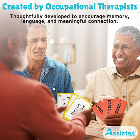 2 1 40 Assistex in Matching Memory Card Games for Seniors - Brain Game for Dementia Patients - Adult Memory Game