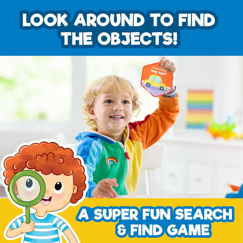 Doctor Jupiter Scavenger Hunt Toys for Ages 2-4, Birthday Gift for 2 Year Old Boys and Girls, Learning & Education Toys