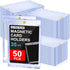 50ct Magnetic Card Holders: 35pt One Touch Card Holder for Trading Cards,