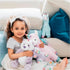 GUND Cotton Candy Llamacorn Plush Toy - Unicorn Stuffed Animal for Ages 1 and Up, Blue/Rainbow, 11”