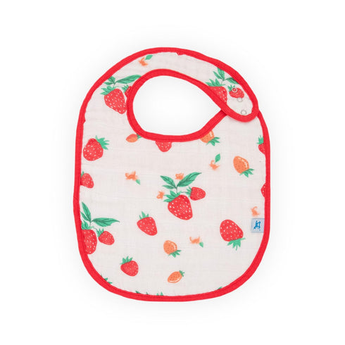 Little Unicorn Cotton Muslin Classic Bib 3 Pack - 100% Cotton, Machine Washable, Playful Designs