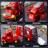 1-3 3-5, 5-in-1 Set 1 2 3 4 5 6 3-9 Fire Truck Toys for Toddler Fire Car Carrier Vehicle for Girls Years Old, Transport