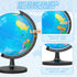 Voxelure 13" Globe for Children & Adults, Interactive World Globe for Kids with Stable Heavy Metal Base, HD Waterproof