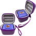 Hard Carrying EVA Case for Bitzee Interactive Toy, Protective Storage for 15 Animals Virtual Electronic Pet (Purple)