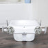 Regalo Baby Basics Baby Bath Seat with Suction Cups, Sit-Up Bath Support for Infants, Secure Baby Bath Chair