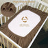 2 Pack Mattress(28"x 52")-Soft Muslin Fitted Crib Sheets for Baby Girls & Boys-Neutral Breathable Crib Mattress
