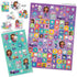 01.70.22.036 Gabby's Dollhouse Mega Pack | Three Types of Stickers (Around 150 Total) | Reusable on Non-Porous Surfaces, 35cm x 23cm by Paper Projects