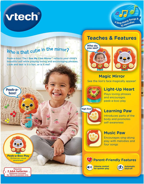 VTech I See Me Lion Mirror Toy