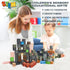 Magnetic Blocks - 60PCS Dark Castle Magnet World Set, STEM Sensory Toys for 3-10 Year Olds