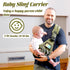 3-48 10-30Ibs Baby Sling Carrier, Adjustable Non-Ship Hip Seat Toddler Carriers with Carabiners for Months Infants Boys