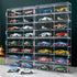 YAMAXUN Acrylic Display Case for 1/64 Scale Matchbox Toy Cars - 32 Slots,
