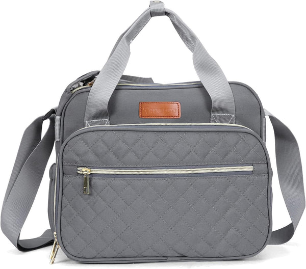 Small Diaper Bag Tote for Girls Baby Nappy Bag - Travel&Outdoor Stroller