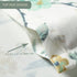 Leeva Windows Valances for Bathroom, Birds Garden Print Pattern, Thermal Insulated Short Curtains for Bedroom Kitchen,