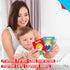 50 PCS Kid First Cognitive Flashcards, Double Sided Colorful Cards for Pre-K Learning Tool