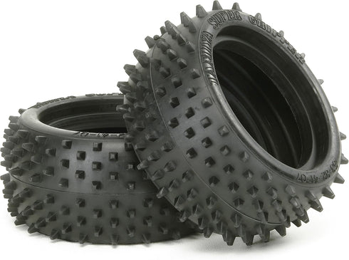 TAMIYA 300053084 Square Spike Rear Buggy Tyre 60/29 Set of 2