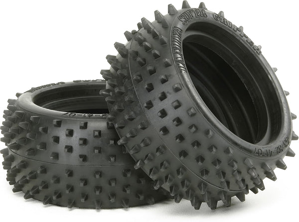 TAMIYA 300053084 Square Spike Rear Buggy Tyre 60/29 Set of 2