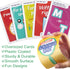 LotFancy 4 in 1 Card Games for Family Game Night, Scavenger Hunt Games for Kids, Indoor Outdoor Activities, Family