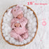 18'' Set 3+ Aori Reborn Baby Dolls Girl - Realistic Sleeping Newborn - Lifelike Hand-Painted Vinyl Baby Doll with Doll