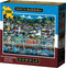 Dowdle Folk Art Santa Barbara Puzzle (1000 Piece)