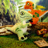 TCBunny Baby Dinosaur 12" Bedtime Plush Toy, Kid's Gifts for Boys and Girls (Green Velociraptor)