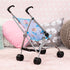 18 Bayer Baby Umbrella Stroller for Dolls - Blue Cow Print