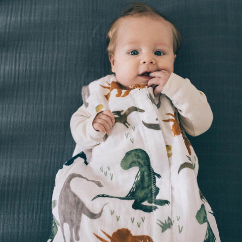 12-18 1.1 2 Little Unicorn Month Premium Muslin Sleep Sack TOG | Soft & Breathable Muslin Cotton for safer sleep | way