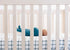 Ledger Design Premium Fitted Knit Crib Sheet by Copper Pearl