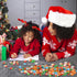 FOIMAS 192pcs Christmas Erasers Bulk for Kids, Large Xmas Pencil Erasers Santa Snowflake Tree Stocking Stuffer Gift