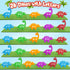Kasfalci Alphabet Learning Toys, Dinosaur Toys for Kids, ABC Learning for Toddlers, Matching Letter Game,Color