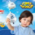 Super Wings 5 Inch Transformable Toys Astra, Airplane Toy Birthday Party Supplies for Preschool Boys Girls Age 3+, White