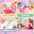 PlaySet 12 Inch Set 2 3 4 5 SMILESSKIDDO Baby Doll with Stroller - Soft Body Dolls and Accessories Dining Chair, Doll